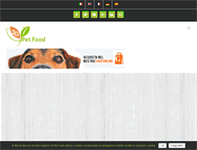 Tablet Screenshot of 2gpetfood.com